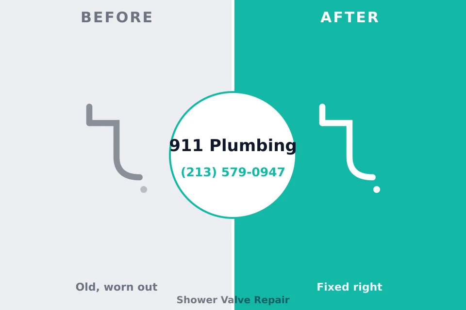 Before and after: plumbing company Berkeley, CA